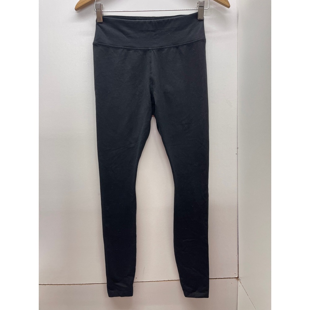Pact Organic Cotton Black Leggings XS Sustainable Activewear Yoga Pants